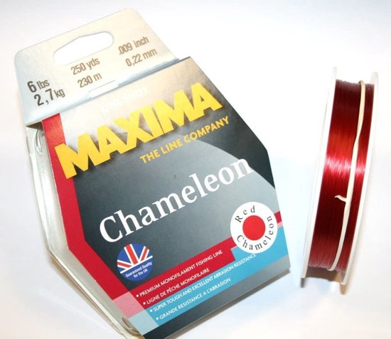 Maxima Maxima Chameleon One Shot Monofilament Vislijn – 230 meter – 0,22 mm / 2,7 kg