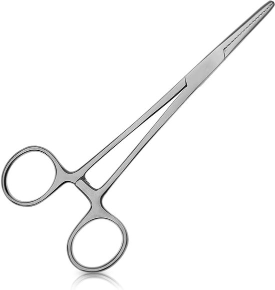 May - Clamp pliers - straight - with claw - Length: 15 cm - stainless steel - ShopVlot