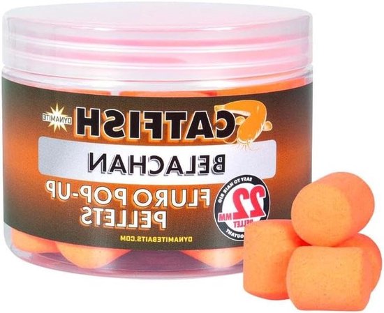 Meerval Aas - Kippenlever Pellets - Vissen op Meerval - Ultra Drijvend - 22 mm - Roze