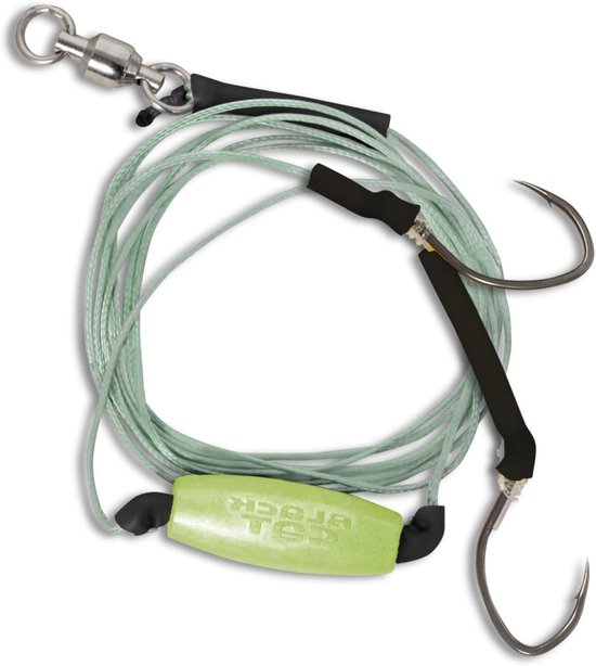 Meerval Voorlijn - Meerval Rig - Vissen op Meerval - Freestyle Rig - 180cm - Zilver