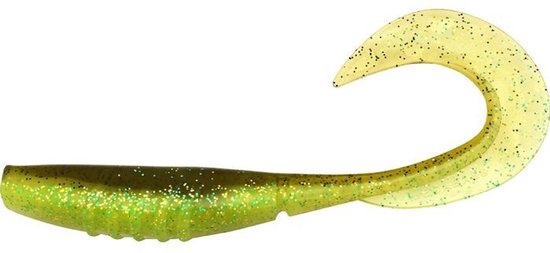 Megabass X Layer Curly Green Pumpkin Chart 7.5cm - Aanbieding van Megabass