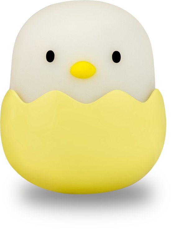 MEGAlight- 3 BABY EGGY-nachtlampjes - RGB-verschillende kleuren-dimbaar van MEGA