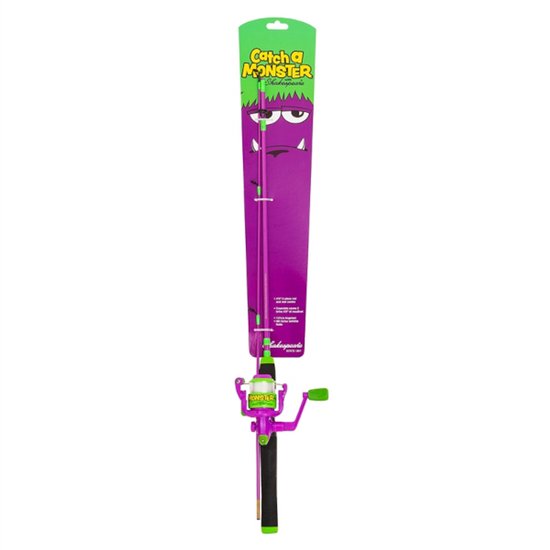 Meisjes hengelset - Roze - Catch a Monster - 140 cm - 12-26 gram