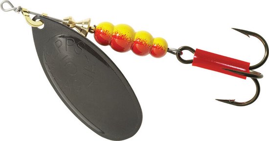 Mepps Aglia black - #5 - 13 gram - Fishing-bait.nl van Mepps