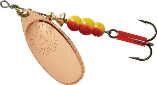 Mepps Aglia copper - #4 - 9 gram - Fishing-bait.nl van Merkloos