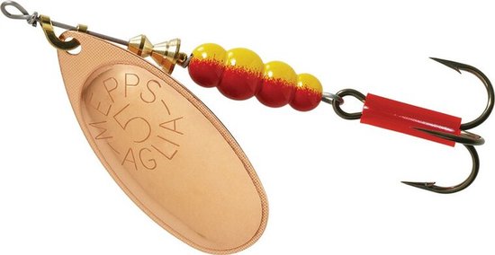 Mepps Aglia copper - #5 - 13 gram - Fishing-bait.nl van Merkloos