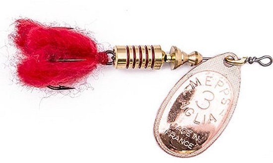 Mepps Aglia Dressed copper - #4 - 9 gram - Fishing-bait.nl