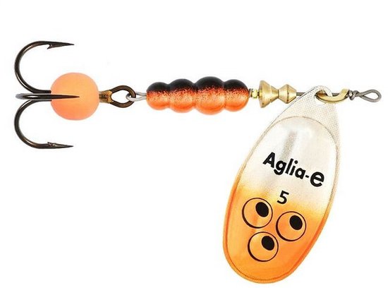 Mepps Aglia-e orange - #5 - 13 gram - Fishing-bait.nl van Mepps