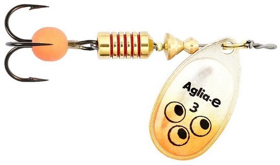 Mepps Aglia-e orange bait - spinner voor roofvissen - 6,5 gram - #3 van Merkloos