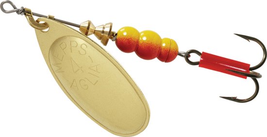 Mepps Aglia gold - #4 - 9 gram - Fishing-bait.nl van Merkloos
