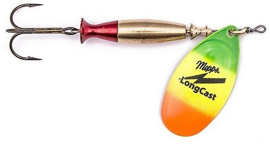 Mepps Aglia Longcast tiger - #3 - 12 gram - Fishing-bait.nl