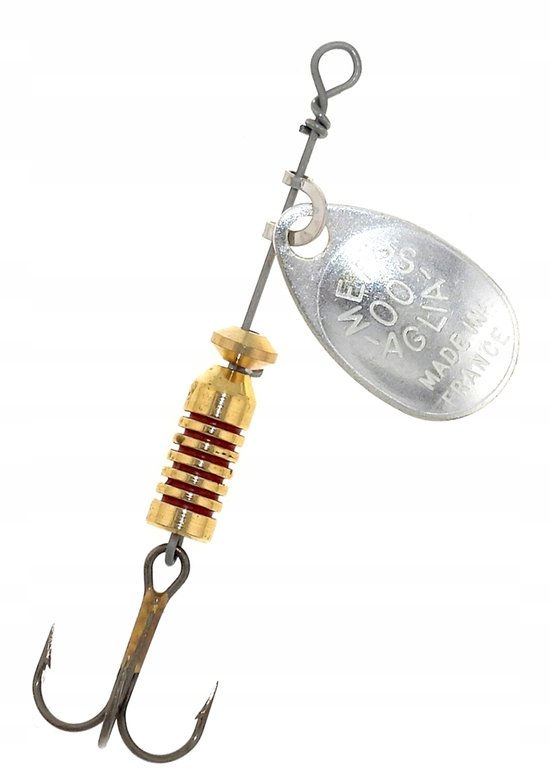 Mepps Aglia Spinner #00 - 1,5 g - Zilver
