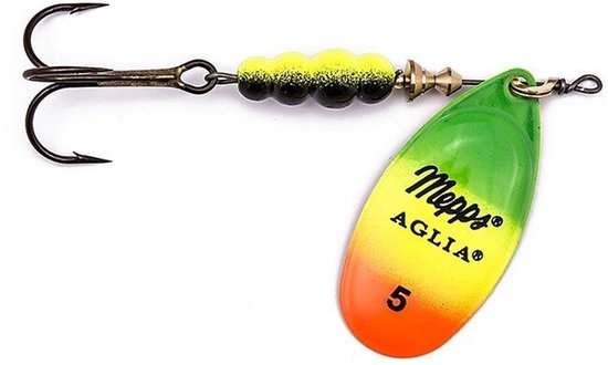 Mepps Aglia tiger - #5 - 13 gram - Fishing-bait.nl van Mepps