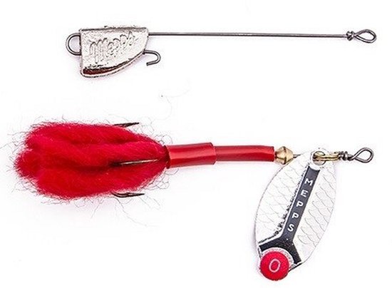 Mepps Lusox silver - #0 - 7 gram - Fishing-bait.nl van Merkloos