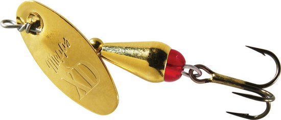Mepps Xd gold/gold - #3 - 7 gram - Fishing-bait.nl van Mepps
