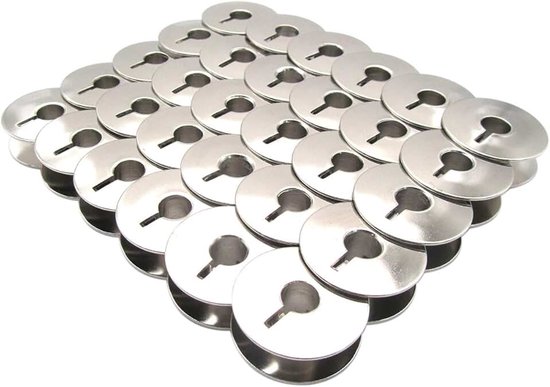 merk-#9033S Metalen spoel Compatibel met/vervanging voor Pfaff merk Home 130,230,360,1197,1471,1473,1475,1520,1530,2024,2025,2026,7560 Industrieel138,238,335,438,463 Adler merk 67,68,69(30PCS)