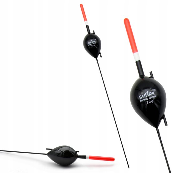 Merkloos Balsahout Dobber 7g - 22,5cm met Zijdoorvoer