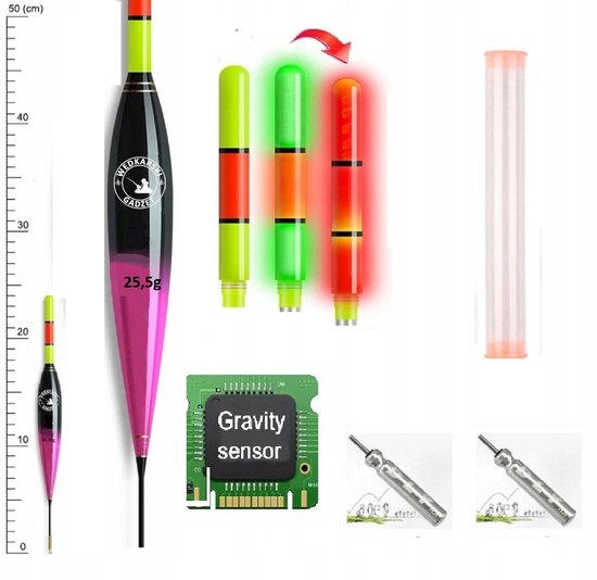 Merkloos LED Dobber 25g - Kleurwissel & Beetmelder Functie