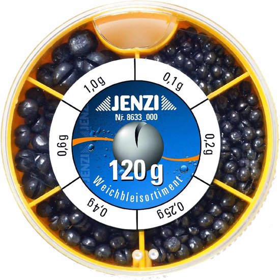 Merkloos Lood Shot Assortiment Fijn 120g - Visserij