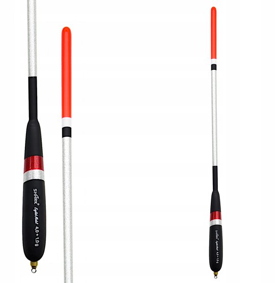 Merkloos Waggler Dobber Balsa 4.0+1.0g - 25cm Vaste Loodvulling