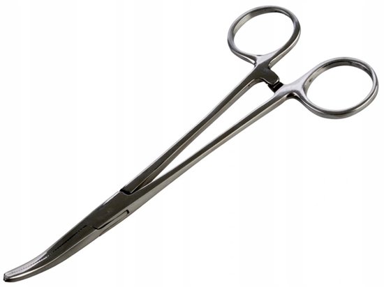 Merkloze Gebogen Tang 23cm - Visgerei