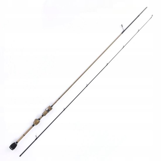 Merkloze Ultra Light Spin Hengel 185cm 0.2-0.8g voor Baars
