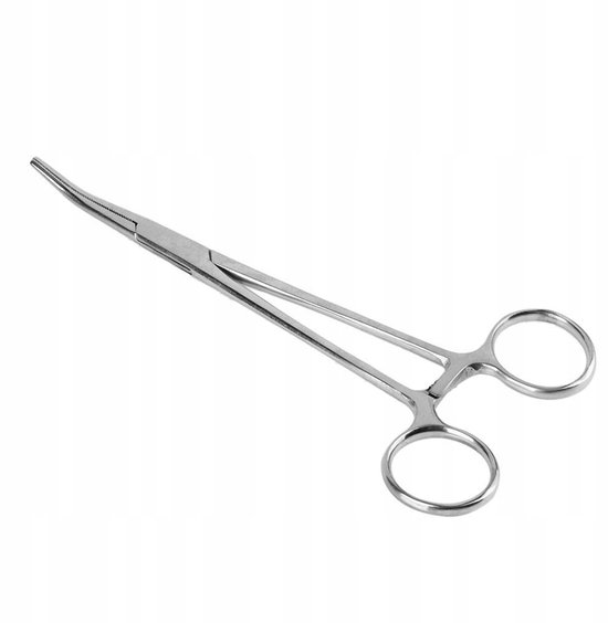 Merkloze Vis Tang 18cm Gebogen - Haken Verwijderen & Meer