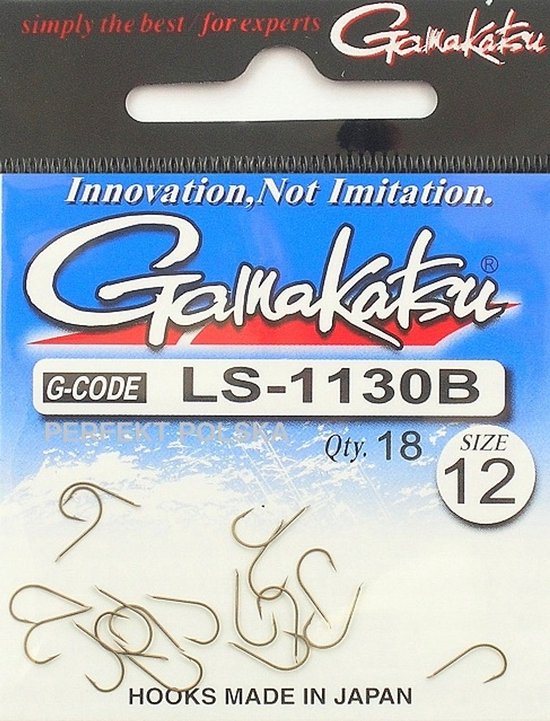 Merkloze Vishaak LS-1130B Maat 12 Lichtbruin - 18 stuks van Merkloze.