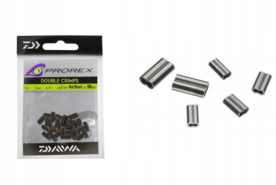Merkloze Zachte Dubbele Crimptules M 1.0mm - Visaccessoires