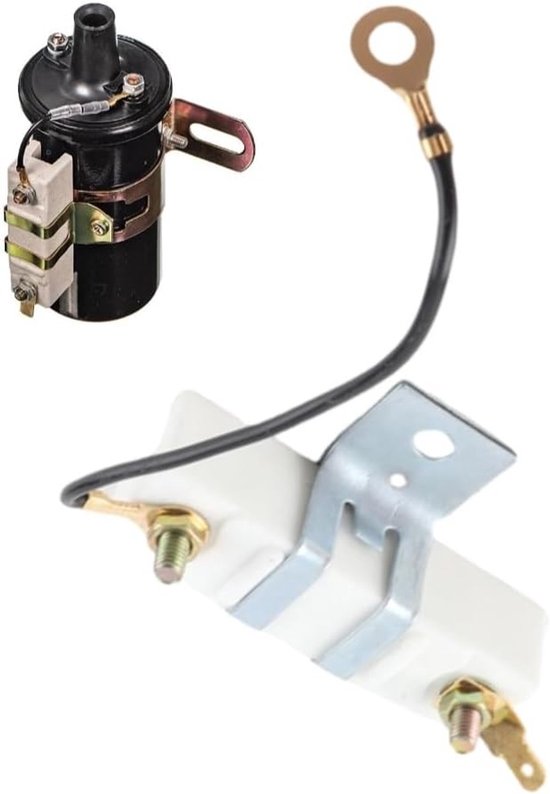 Metaal keramische ontstekingsspoel ballastweerstand voor klassieke auto's - 1.5 Ohm, geschikt voor alle 1.5 Ohm spoelen, betrouwbare prestaties en duurzaamheid