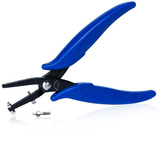 Metalen gat punch vouwen voor sieraden 1,5 mm diameter rond gat plaat metaal 18 gauge dikte 15 inch precisie fijne vouwen sieraden maken gereedschap handwerk beading hobby