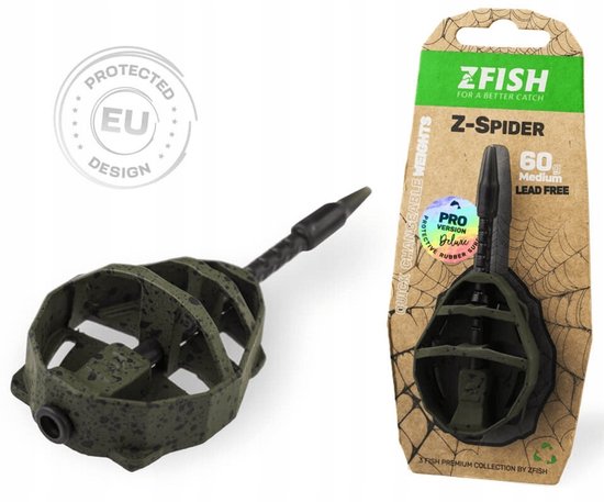 Method Feeder Korv Spider Large 90g - Merkloos Visgerei