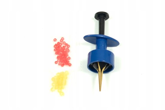 Method Feeder Pellet Tangen met 2 Sets Elastiekjes