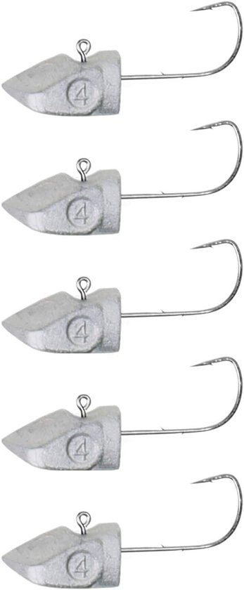 Micro Jigheads Loodkoppen Ultralight 4 Gram voor Vissen 5 Stuks