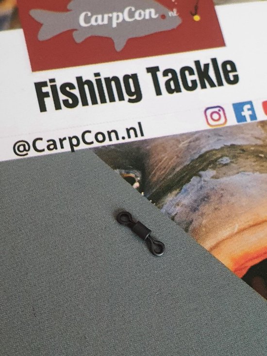 Micro Rig Swivel Size #20 - 10 stuks - Voor D-Rig, Multi Rig - Karper Rigmateriaal - Onderlijnmateriaal - Vissen van Mi