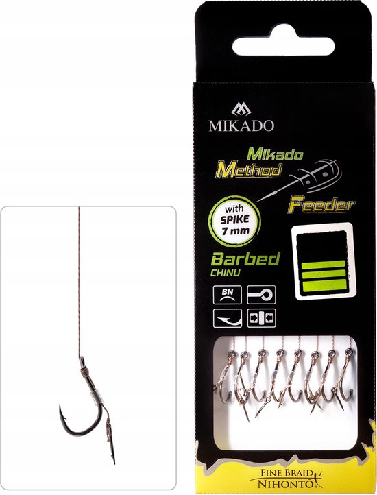 Mikado CHINU Haak 14 met Prikker & Vlechtlijn - Method Feeder van Mikado