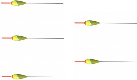 Mikado - Dobbers - 5 stuks - 0.75 gram - Groen van Merkloos