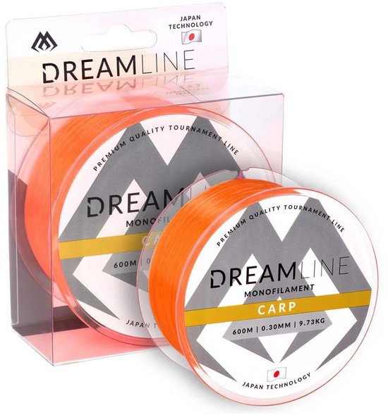 Mikado Dreamline Carp Karperlijn 600 M Oranje 0.350 mm