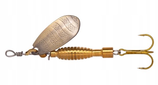 Mikado Drone Spinner - Maat 4 - Oud Messing - 23g