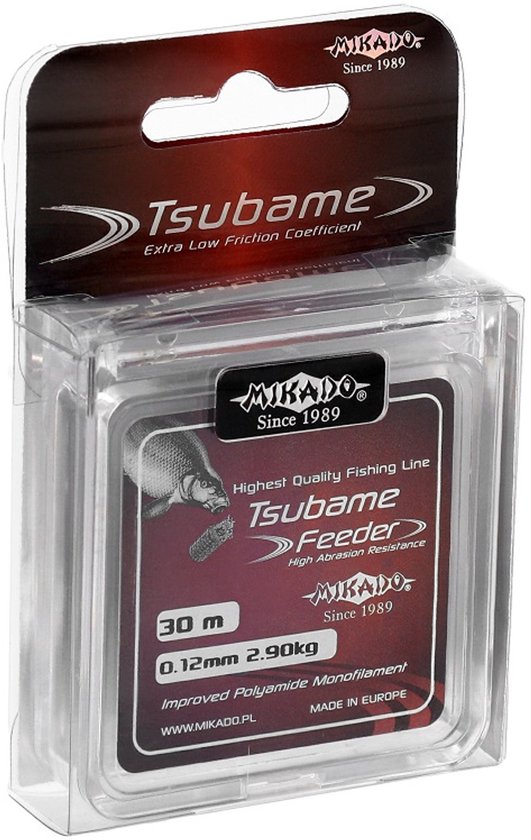 Mikado Feeder Onderlijn 0.10 mm 30 m – 2.3 kg
