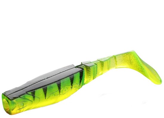 Mikado Fishunter 13 cm Softbait – Fluo Kleur 57 – Set van 3 – Kunstaas voor Roofvis van Mikado
