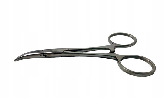 Mikado gebogen tang 10 cm - Visserij gereedschap