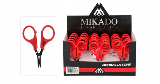 Mikado Jaws Visserskniptang - Scherpe Lijn- en Vlechtknipper