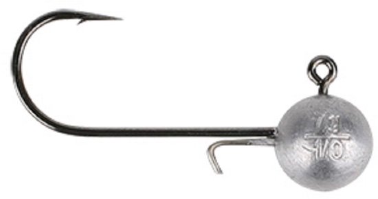 Mikado Jigkop Jaws Classic - 30 g - Haakmaat 2/0 - 3 st - Roofvissen (jigkop, loodkop, kunstaas) van Merkloos