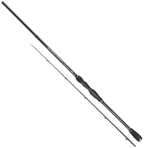 Mikado Kamisori Zander Spinhengel 1 Stukken Zwart 2.15 m / 1-35 g van Merkloos
