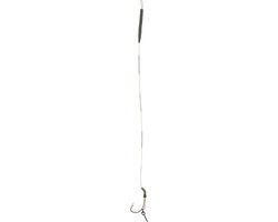 Mikado Karper Onderlijn D-Rig – Kant-en-klaar Karper Rig – 25LB – Haakmaat 6 – 23 cm – 2 Stuks
