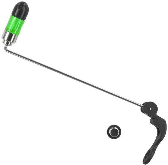 Mikado Karper Swinger SW120 | Beetindicator | Bite Alarm Hanger | Nachthengel Indicator – Groen