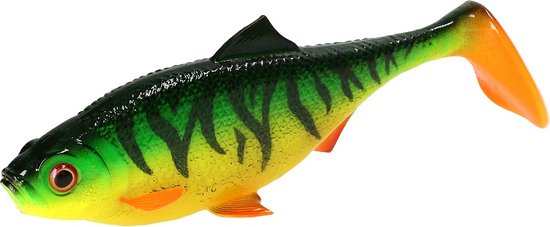 Mikado Kunstaas MFT Roach 8cm/Fire Tiger - 4 stuks | Kunstaas | Roofvissen van Mikado