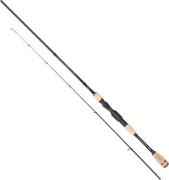 Mikado Lx Saphire Fazlite Spinhengel Zwart 2.40 m / 1-10 g van Mikado