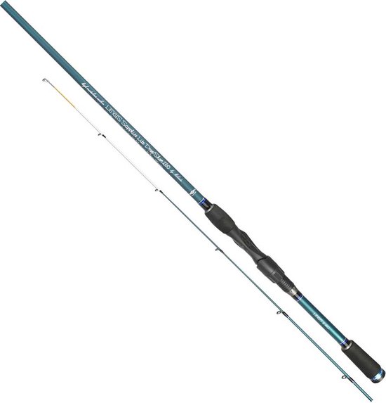 Mikado Lx Sapphire Lite Dropshot Spinhengel Zwart 2.60 m / 5-20 g van Merkloos